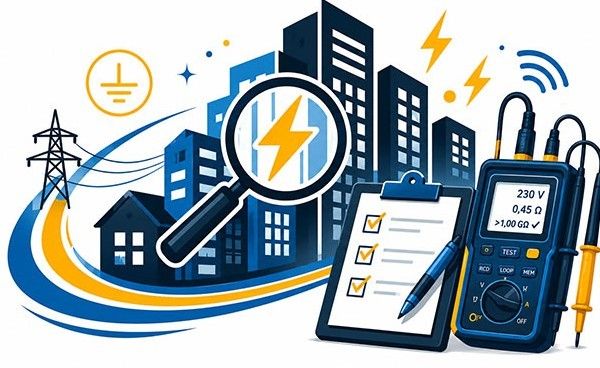 Pomiary elektryczne dla budynków Książ Wielkopolski